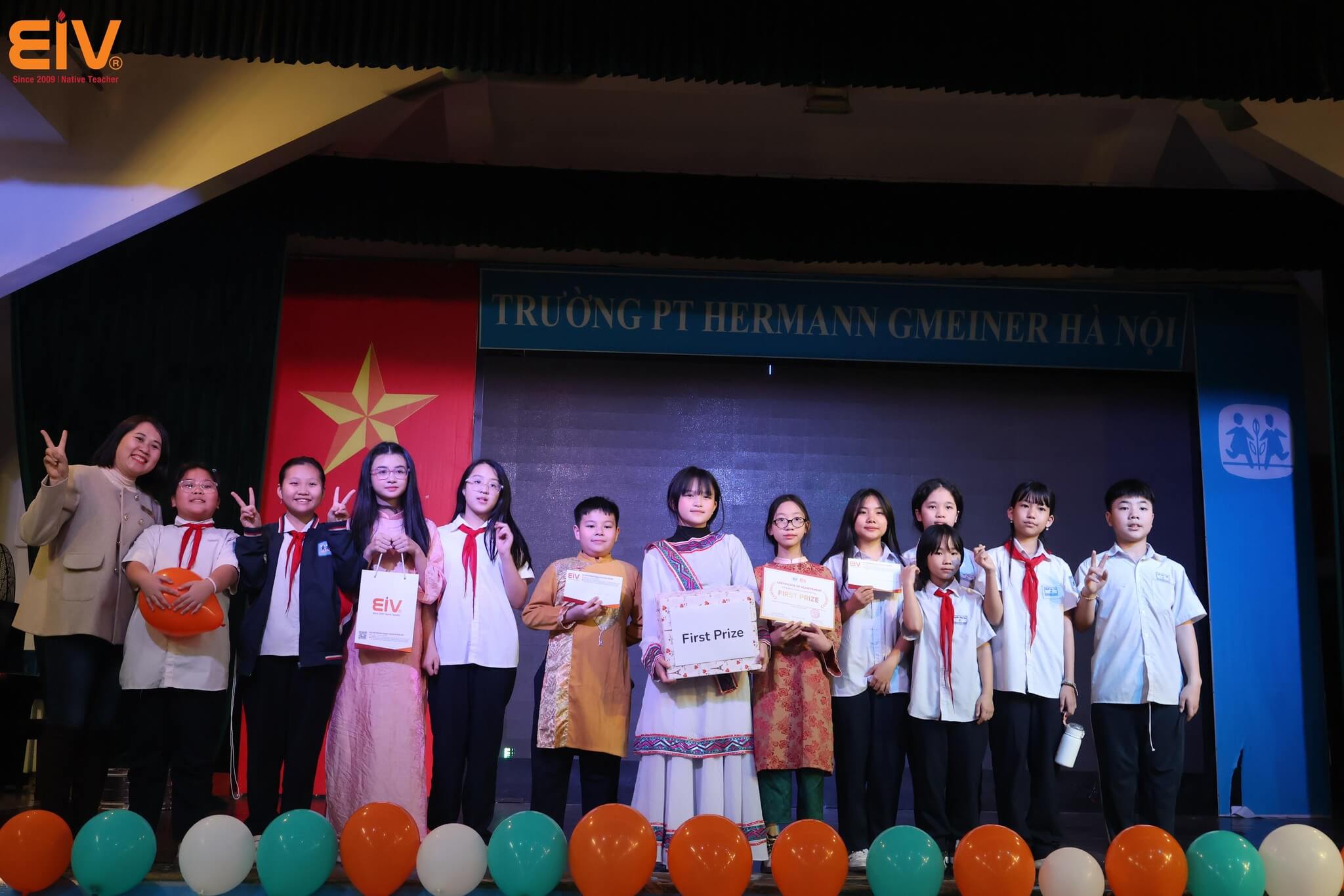 Chương trình liên kết bổ trợ tiếng Anh của EIV