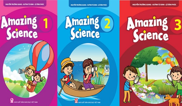 sách dạy giao tiếp tiếng anh cho trẻ em Amazing Science