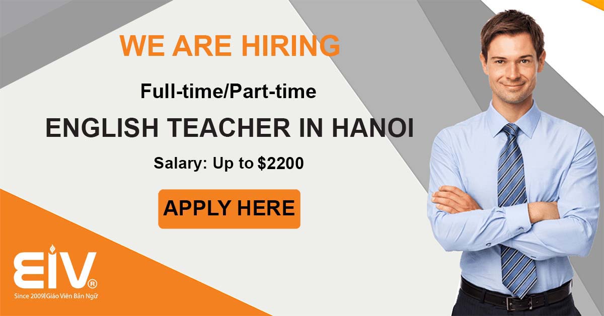 OPPORTUNITIES TO WORK AT REPUTABLE SCHOOLS IN HANOI