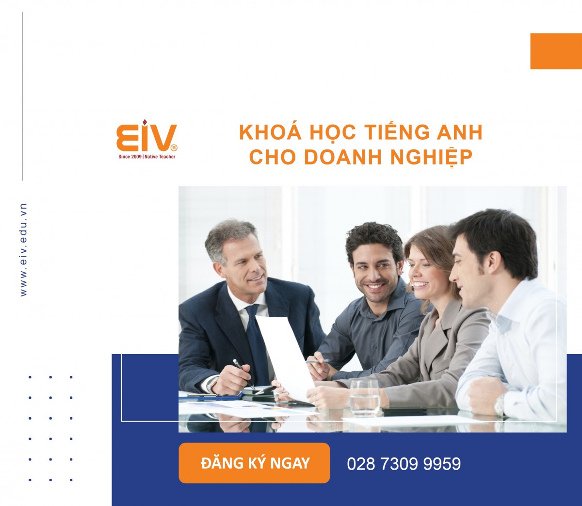 Đào Tạo Tiếng Anh Cho Doanh Nghiệp | Tiếng Anh Thương Mại - EIV Education