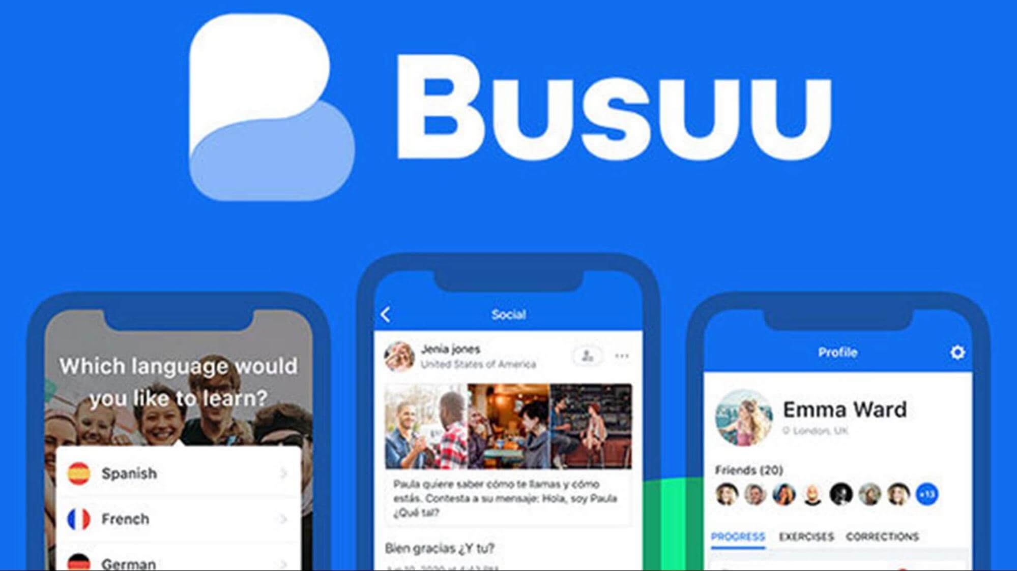 Top 12 App học tiếng Anh miễn phí - Busuu