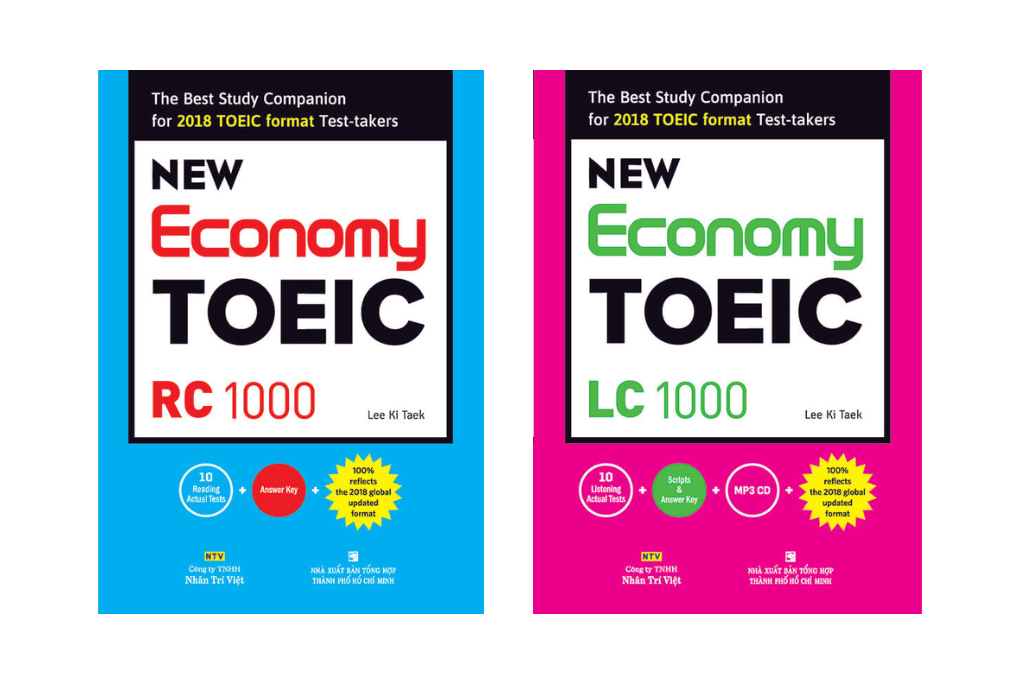 Bộ đôi New Economy TOEIC RC 1000 và New Economy TOEIC LC 1000