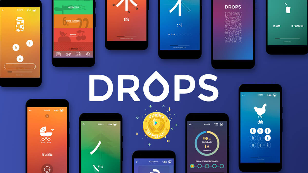 Drops - Học Từ Vựng Nhanh Qua Hình Ảnh