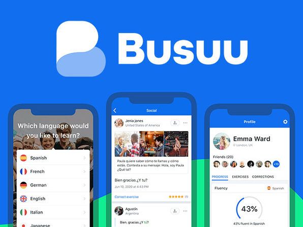 Busuu - App học tiếng Anh cho người đi làm vô cùng tiện lợi