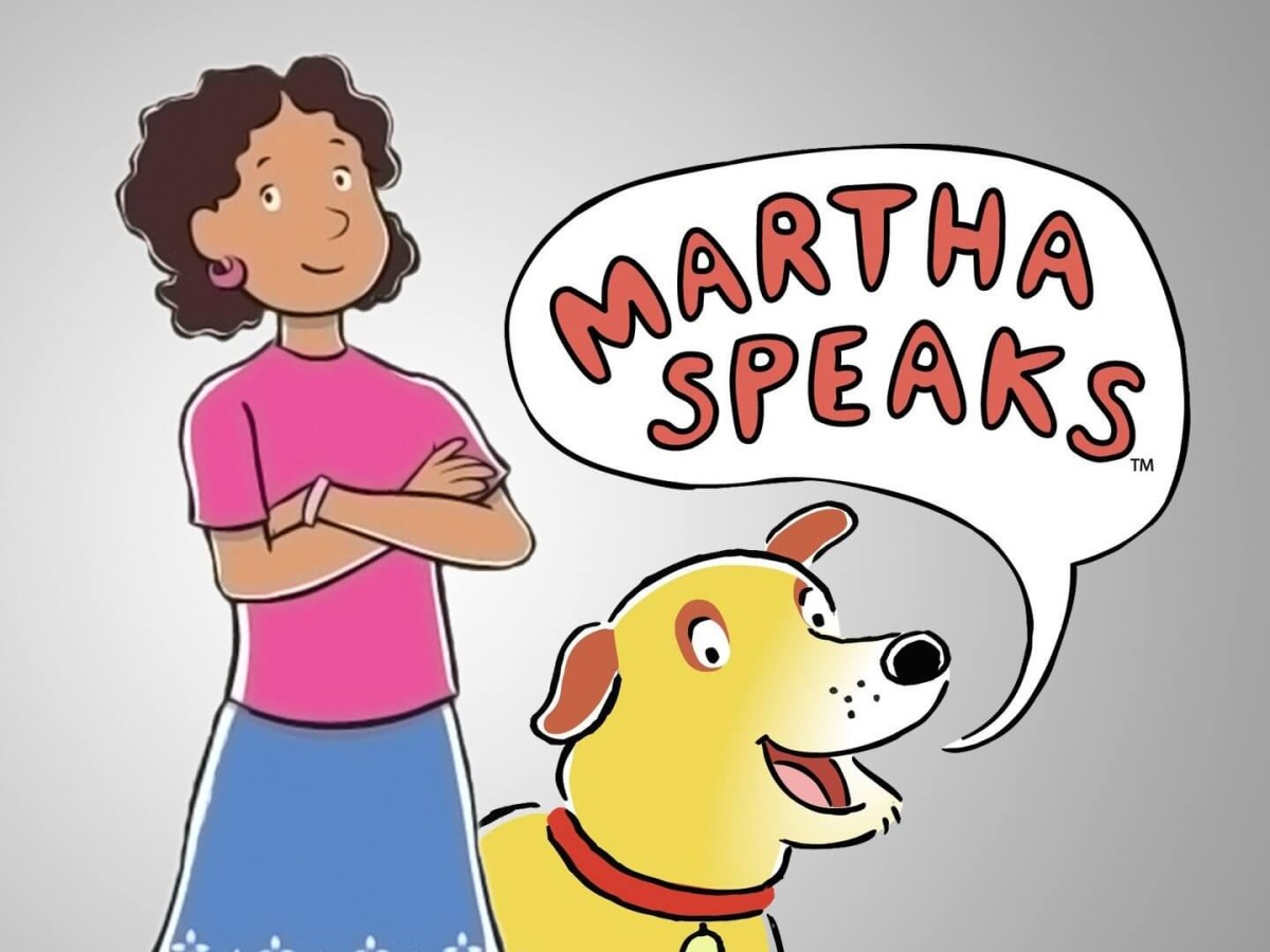 học tiếng Anh qua phim hoạt hình Martha Speaks