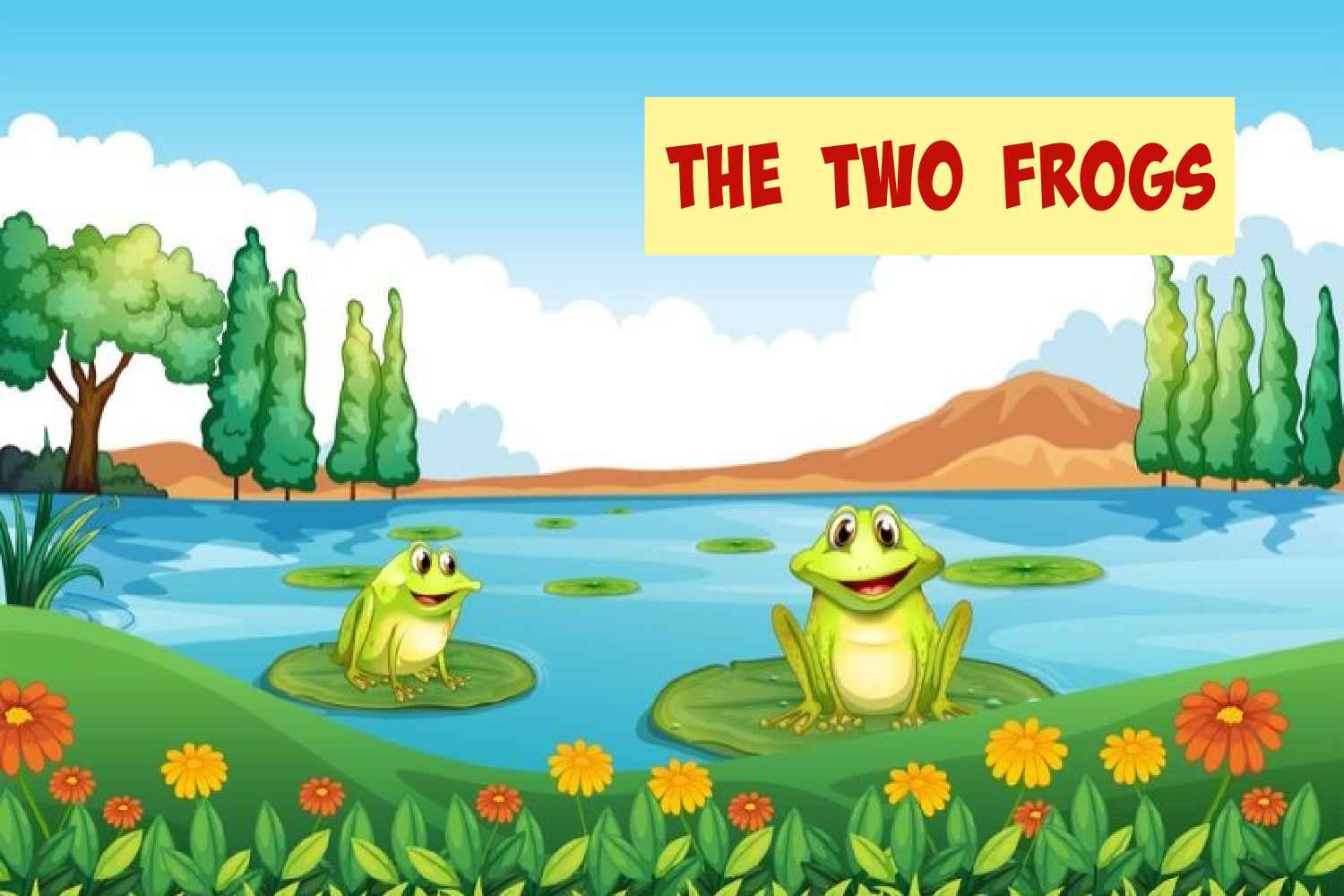 The two frogs (Hai chú ếch)