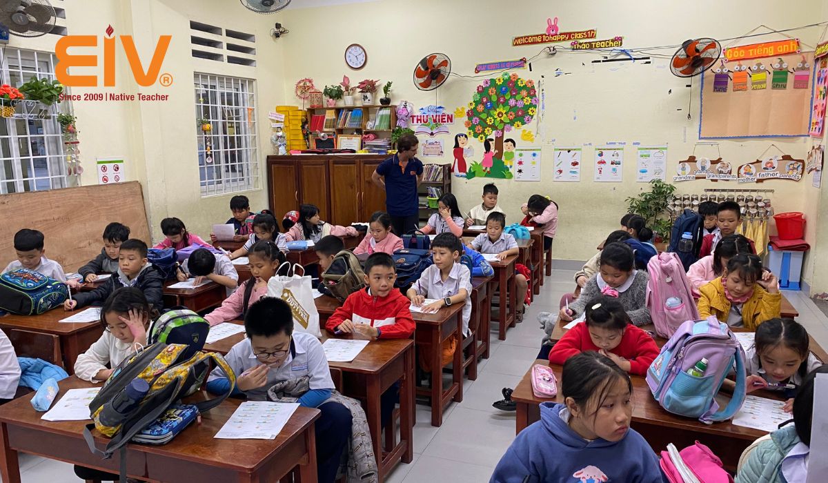 EIV cung cấp giáo viên nước ngoài cho trường Tiểu học Lê Lai (Đà Nẵng)