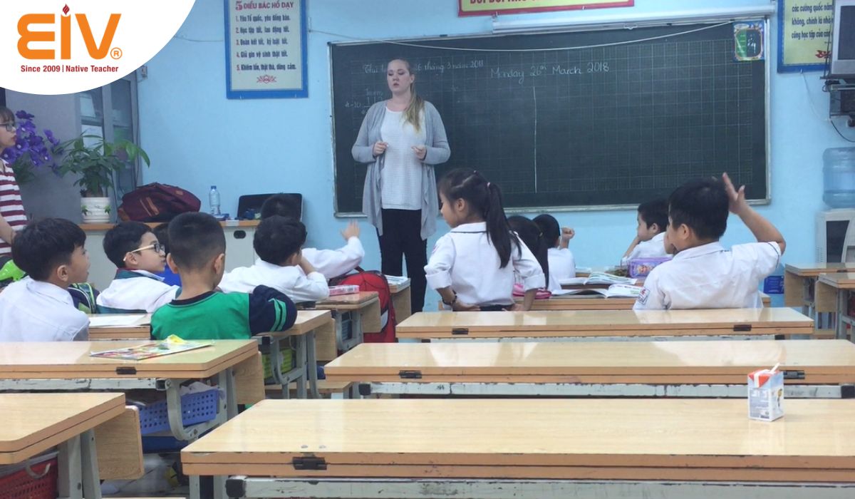EIV Education cung ứng Giáo viên bản ngữ cho Trường tiểu học Nam Từ Liêm (Hà Nội) 