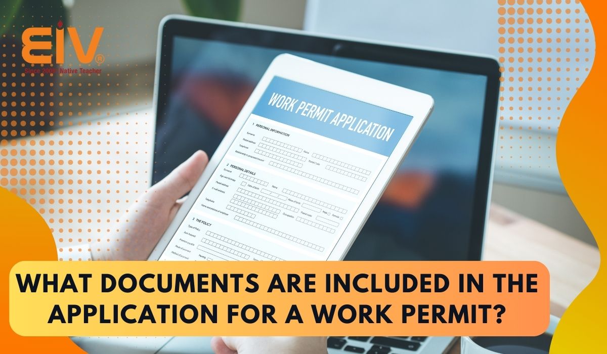 What documents are needed for a work permit application?