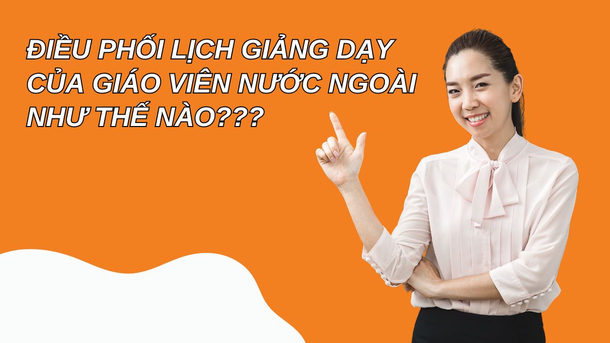 dieu phoi lich giang day cua giao vien