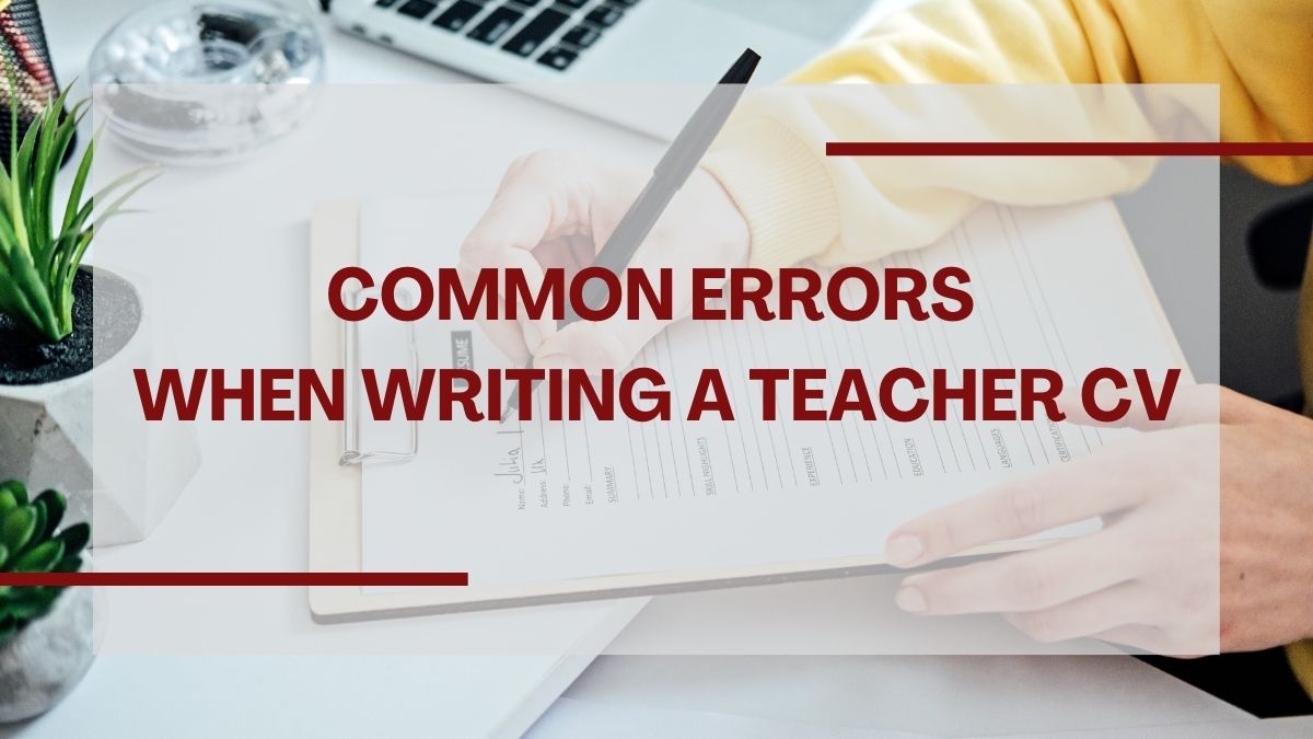 Common-errors-when-writing-a-teacher-CV