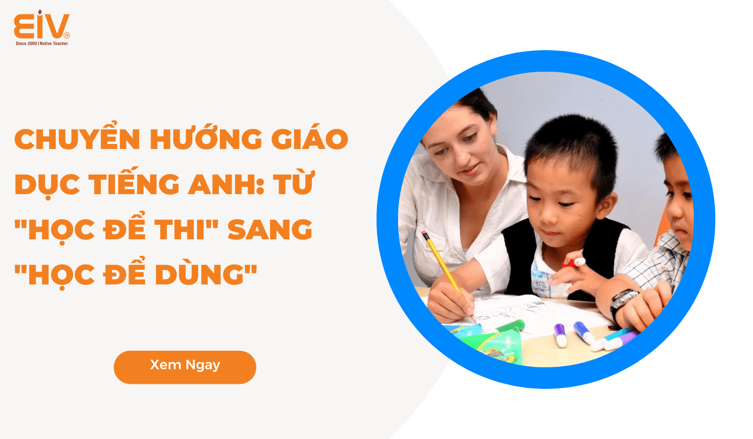 CHUYỂN HƯỚNG GIÁO DỤC TIẾNG ANH
