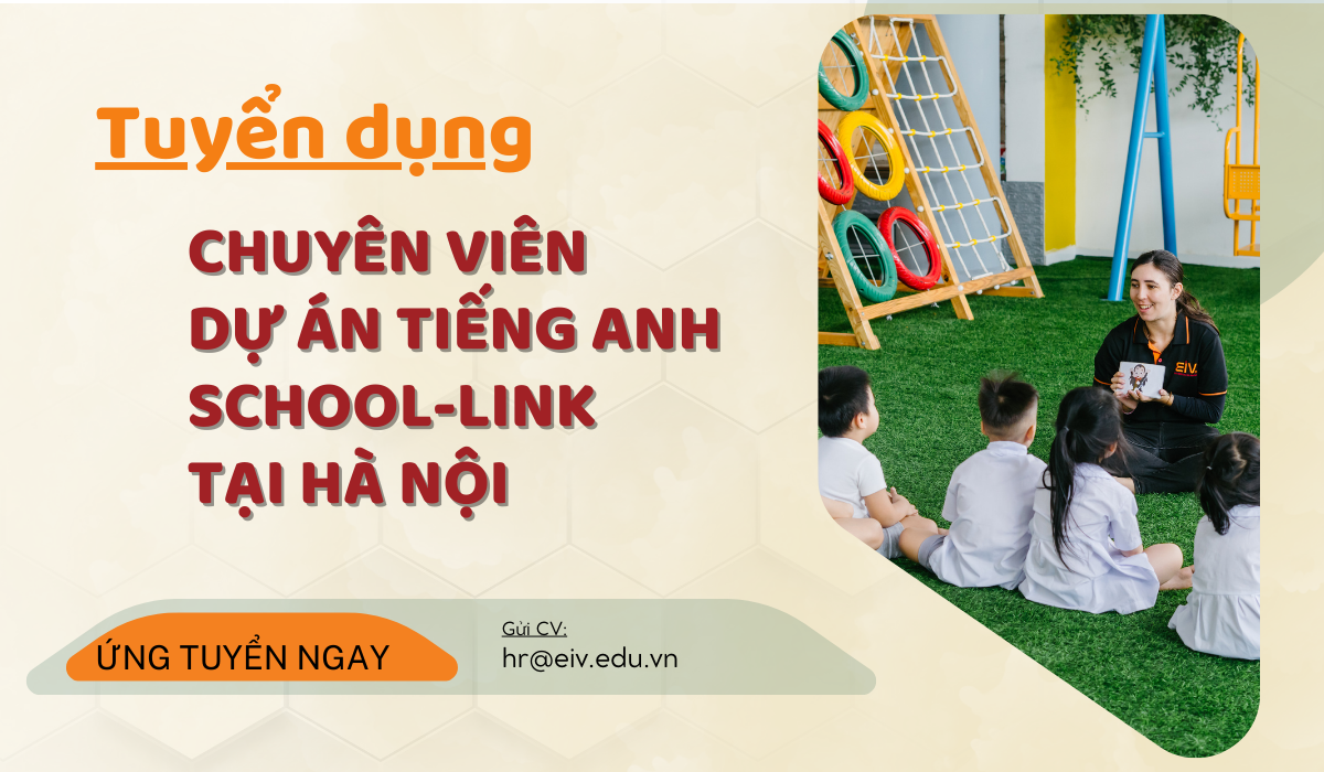 Tuyen dung chuyen vien school link