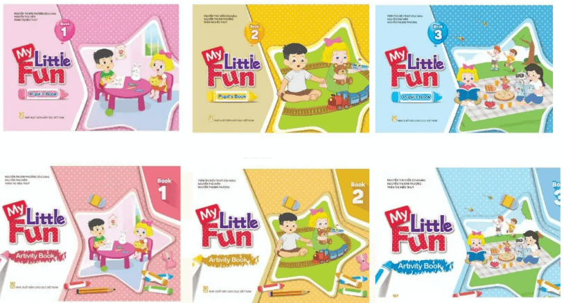Bộ sách My Little Fun (2021) dành cho trẻ từ 3 – 6 tuổi (1)