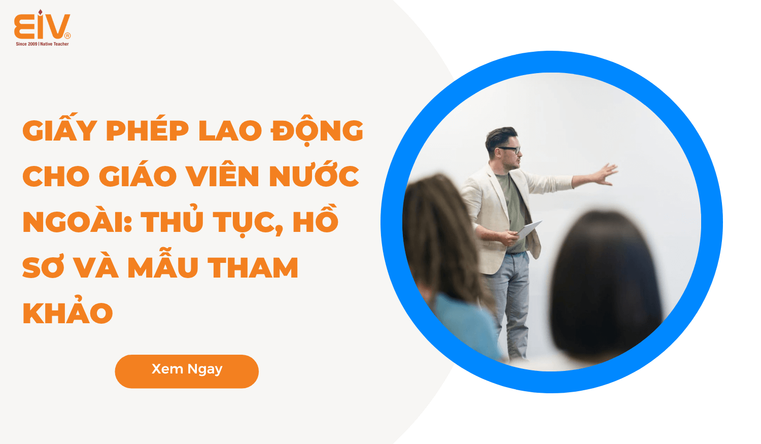 Giấy Phép Lao Động Cho Giáo Viên Nước Ngoài