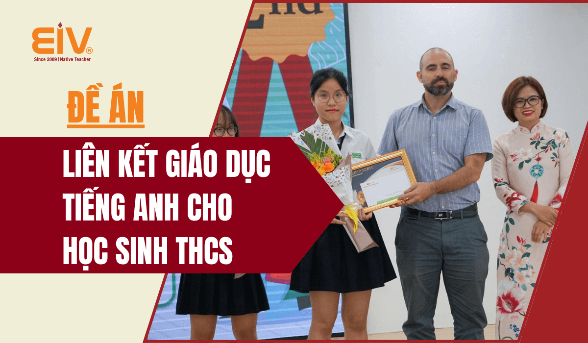 liên kết giáo dục tiếng Anh cho học sinh Trung học Cơ sở Banner