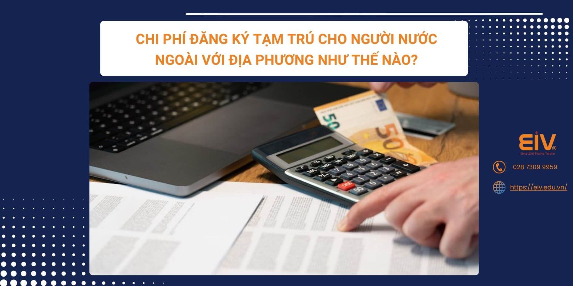 Chi phí đăng ký tạm trú cho người nước ngoài với địa phương như thế nào