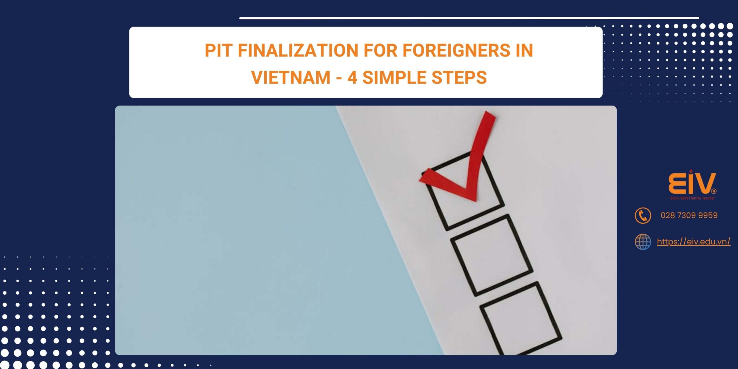 PIT Finalization for Foreigners in Vietnam - 4 Simple Steps