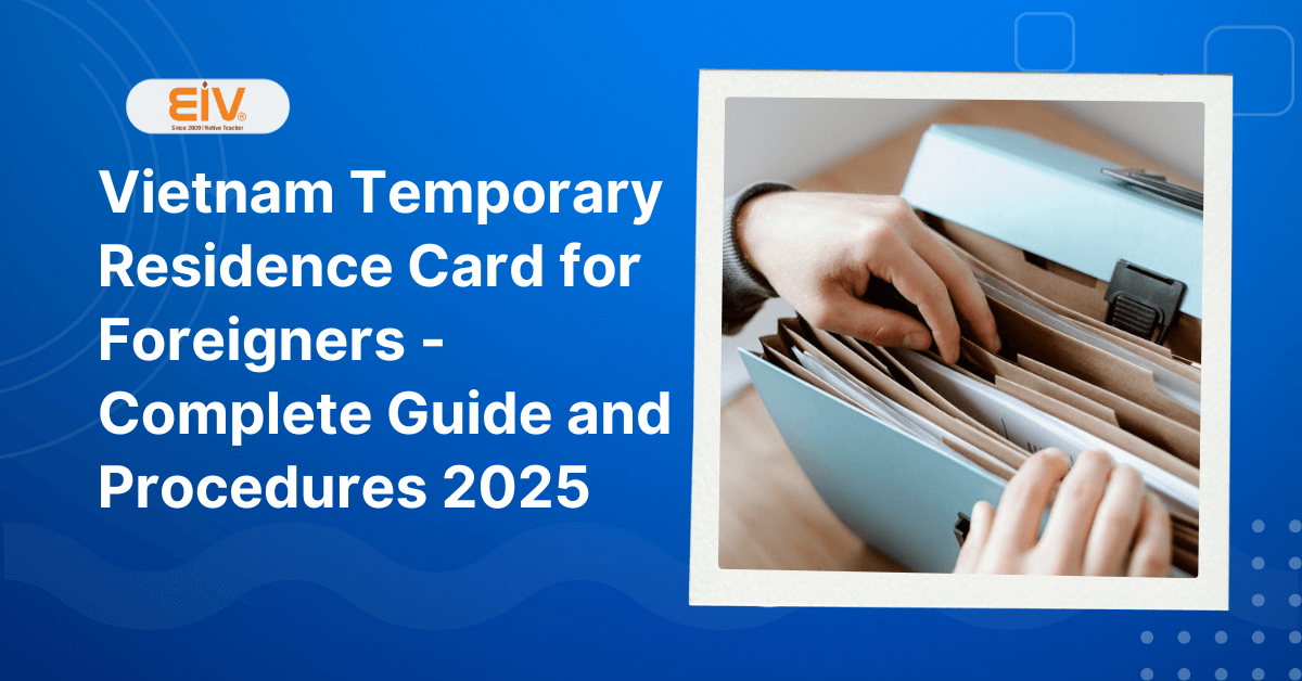 Vietnam Temporary Residence Card for Foreigners