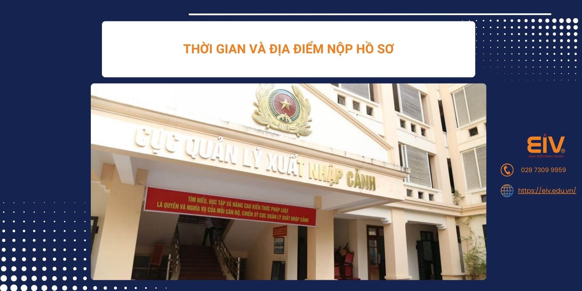 Thời Gian Và Địa Điểm Nộp Hồ Sơ