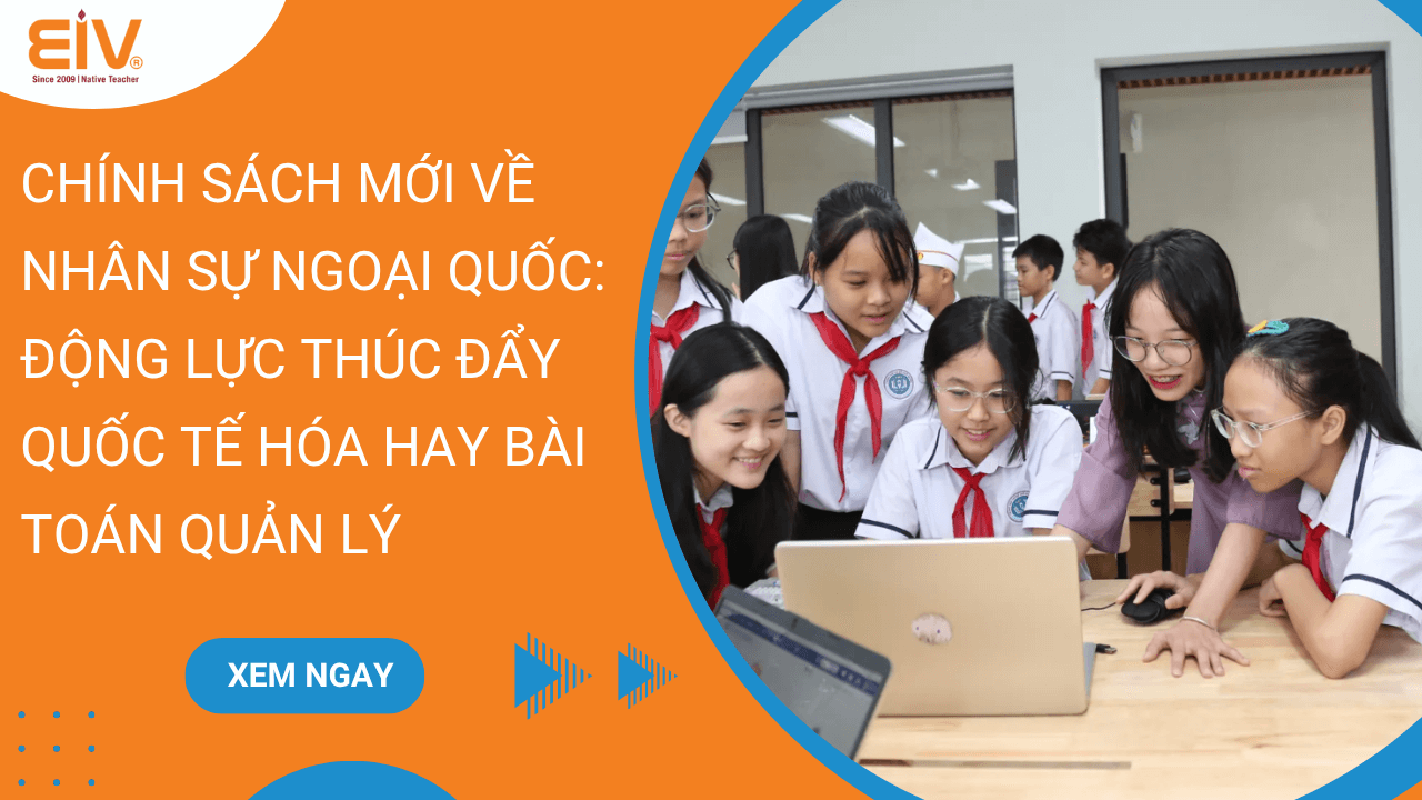 Chính sách mới về nhân sự ngoại quốc