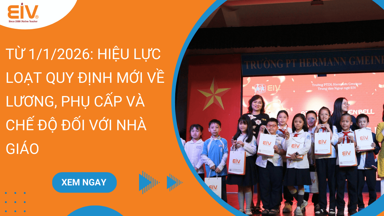 Hiệu lực loạt quy định mới về chế độ đối với nhà giáo từ 1-1-2026