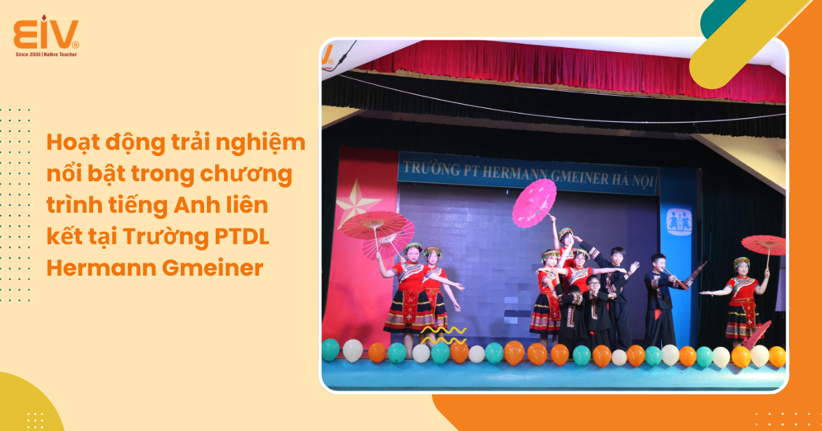 Event Fashion Show – Hoat dong trai nghiem noi bat trong chuong trinh tieng Anh lien ket tai Truong PTDL Hermann Gmeiner