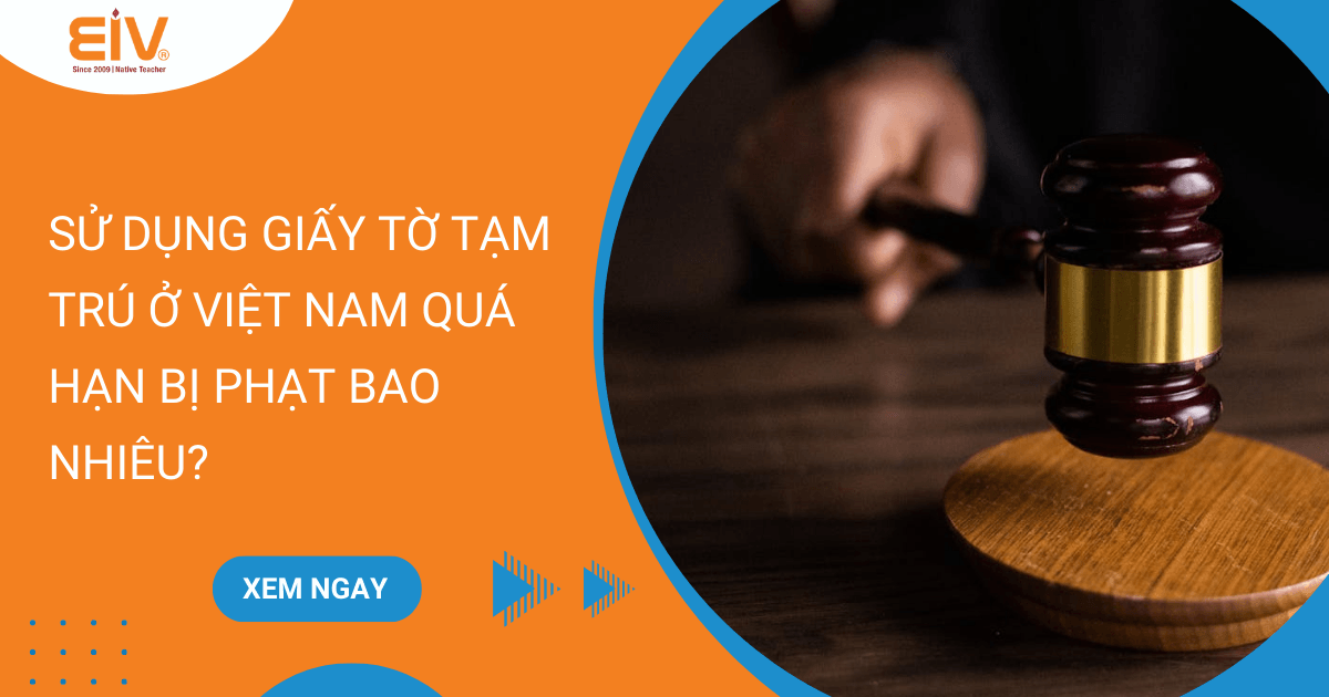 Sử Dụng Giấy Tờ Tạm Trú Ở Việt Nam Quá Hạn Bị Phạt Bao Nhiêu